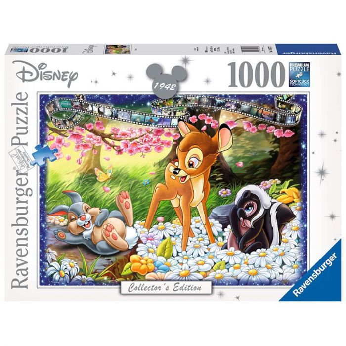 Disney Puslespill Bambi 1000 brikker - Supernerds