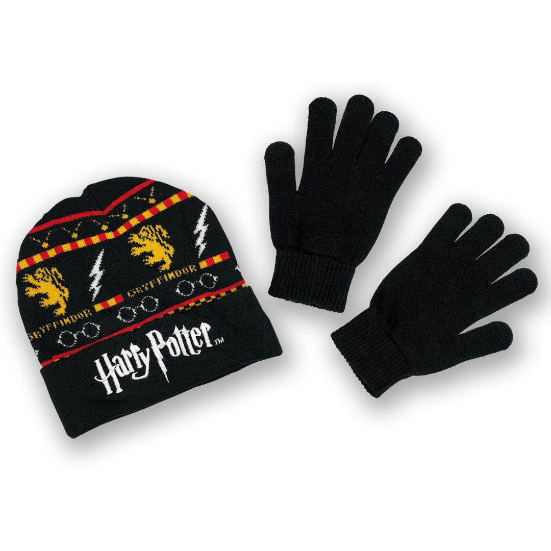 Harry Potter Lue og Votter Sett - Supernerds