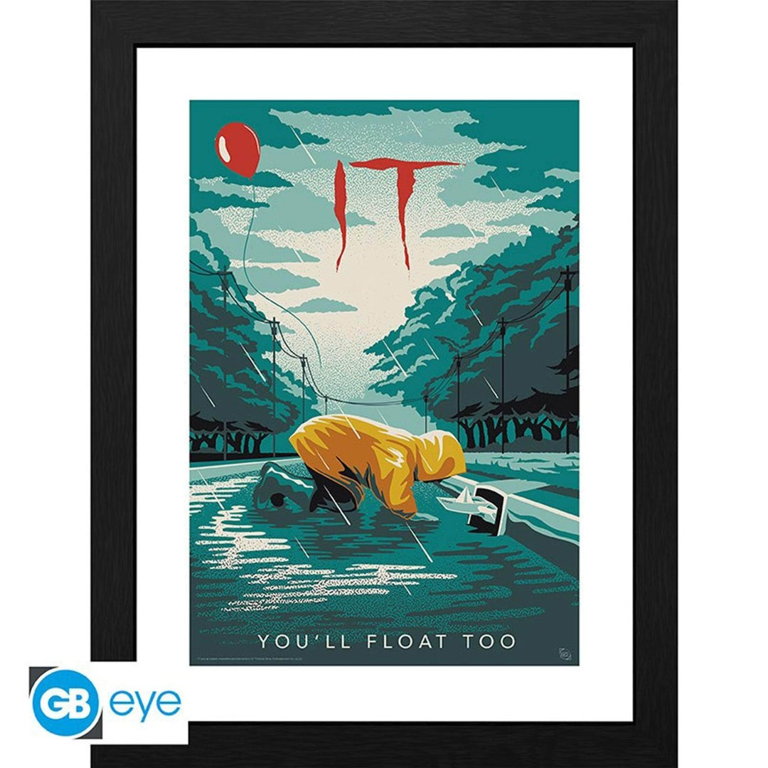 IT Innrammet Bilde 30 x 40 cm You'll Float Too - Supernerds