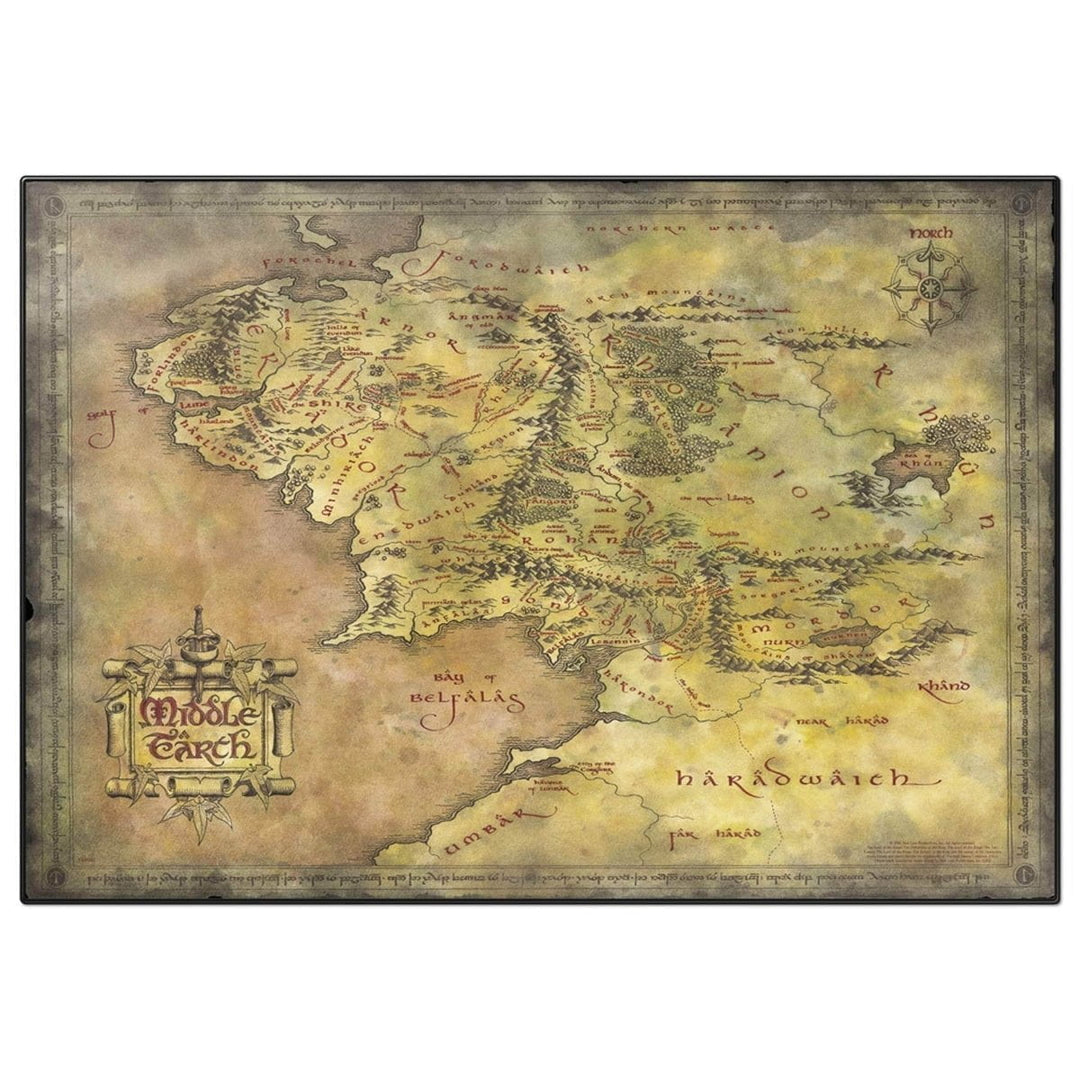 Ringenes Herre Skrivebordsunderlag Middle-earth - Supernerds
