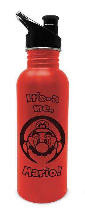 Super Mario Flaske It's A Me - Supernerds