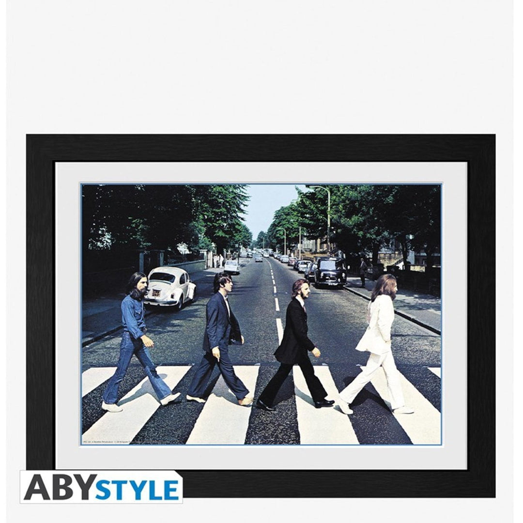The Beatles Innrammet Bilde 30 x 40 cm Abbey Road - Supernerds