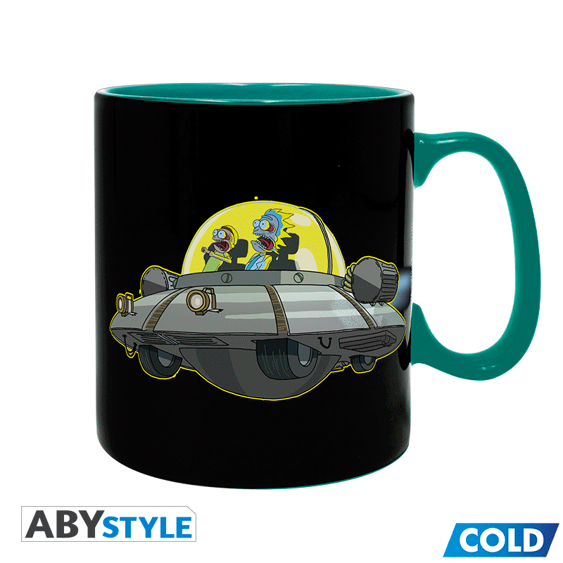 Rick and Morty Varmeskiftende Kopp Spaceship