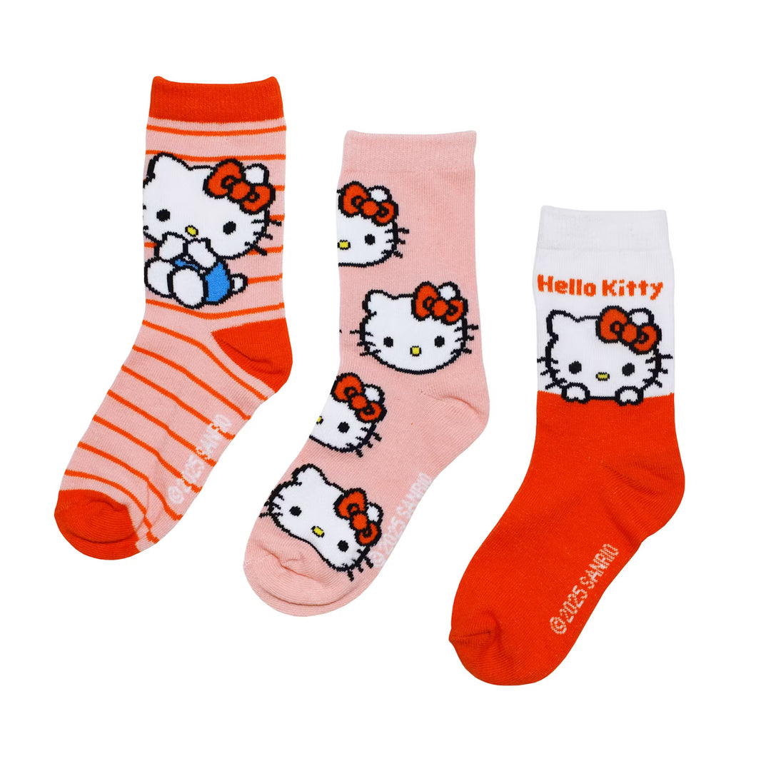 Hello Kitty-strumpor 3-pack