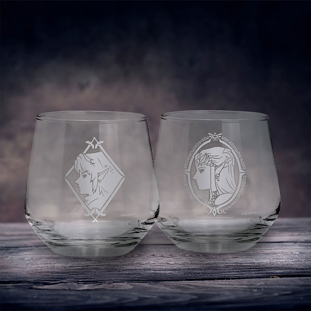 Zelda Drikkeglass 2-pk