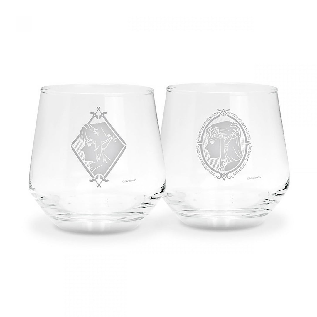 Zelda Drikkeglass 2-pk