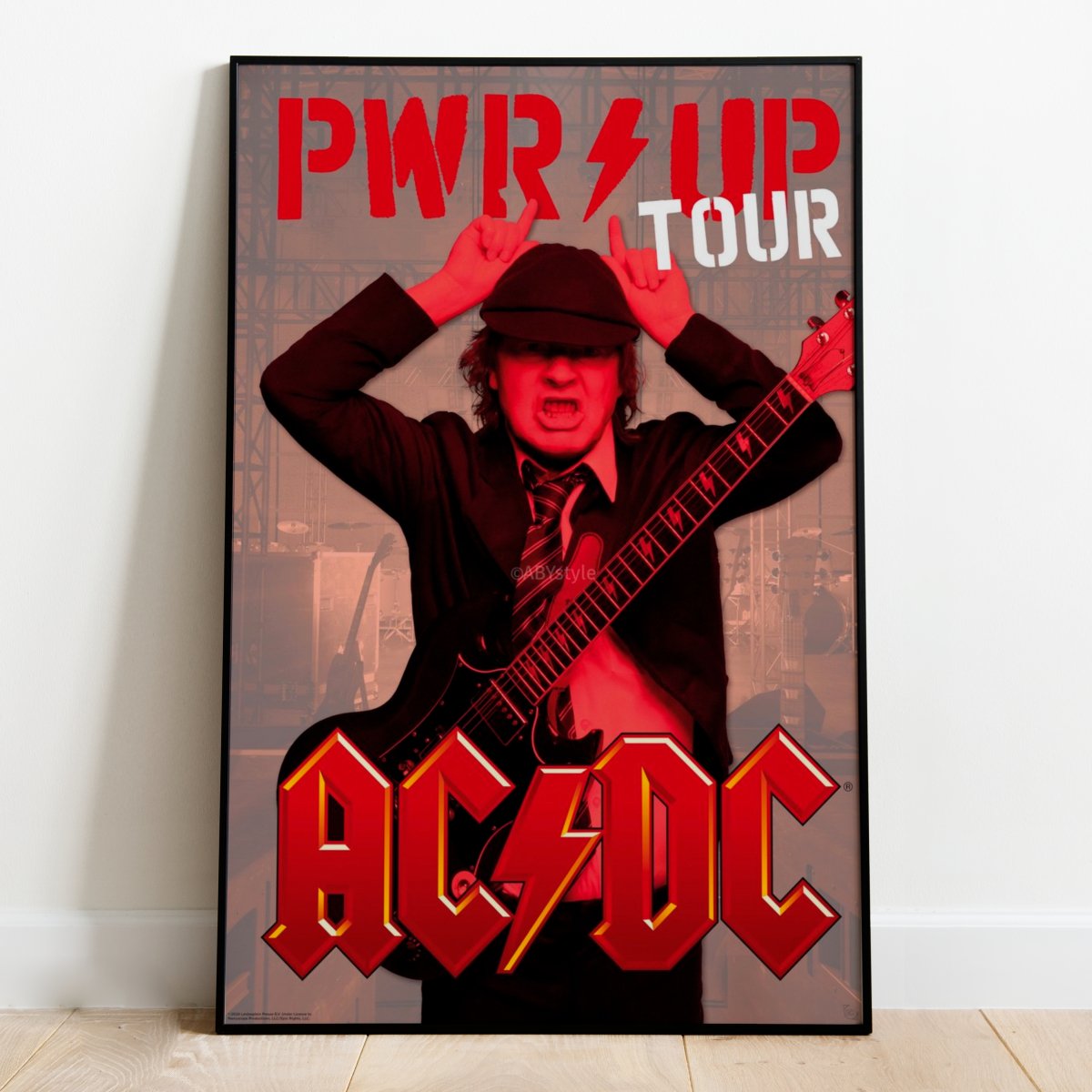 AC/DC Plakat PWR UP Tour – Supernerds