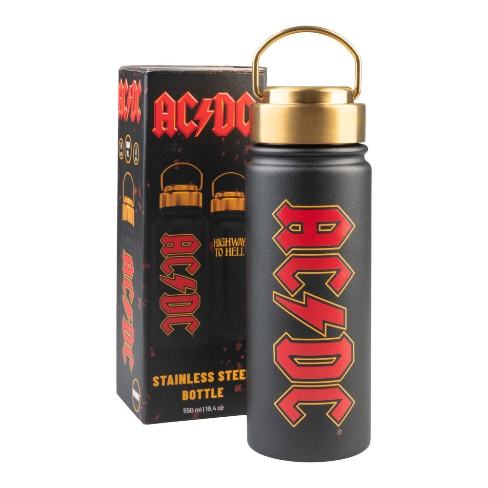 AC/DC Termoflaske Metall - Supernerds
