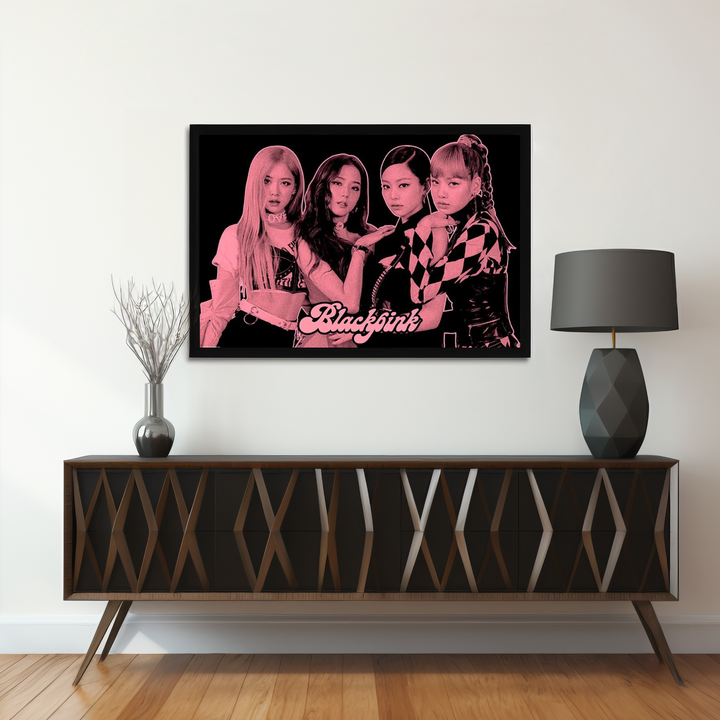 Blackpink Plakat Pink Group