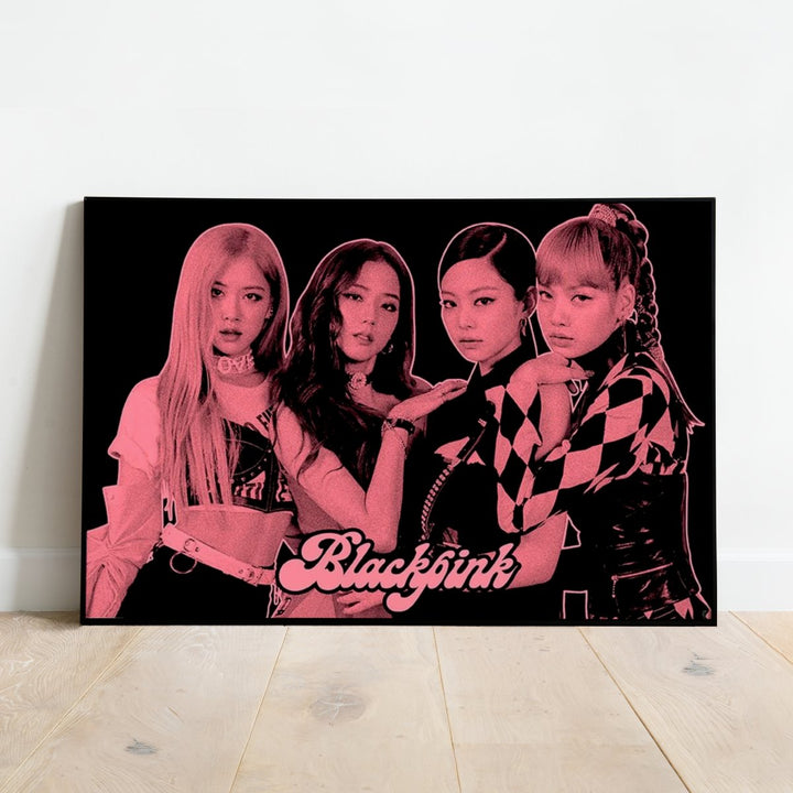 Blackpink Plakat Pink Group - Supernerds