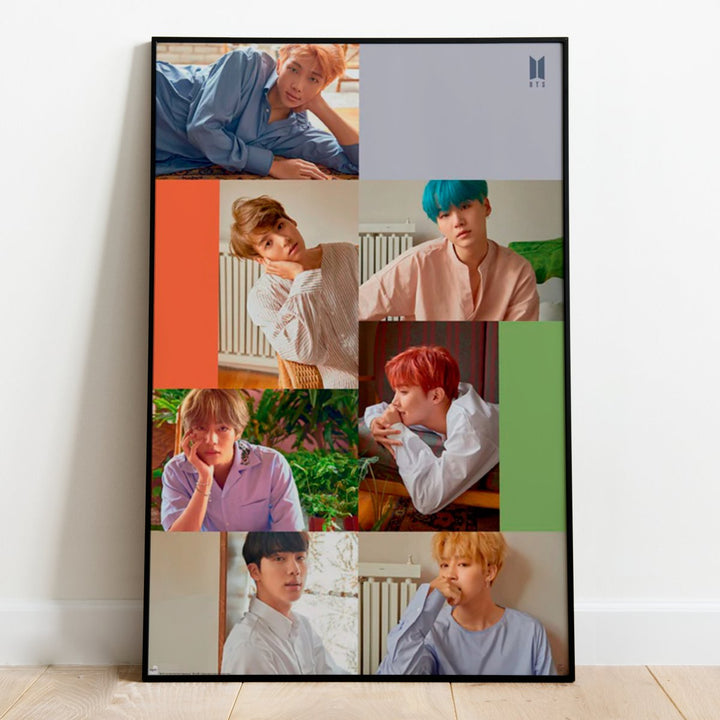 BTS Plakat Group Collage - Supernerds