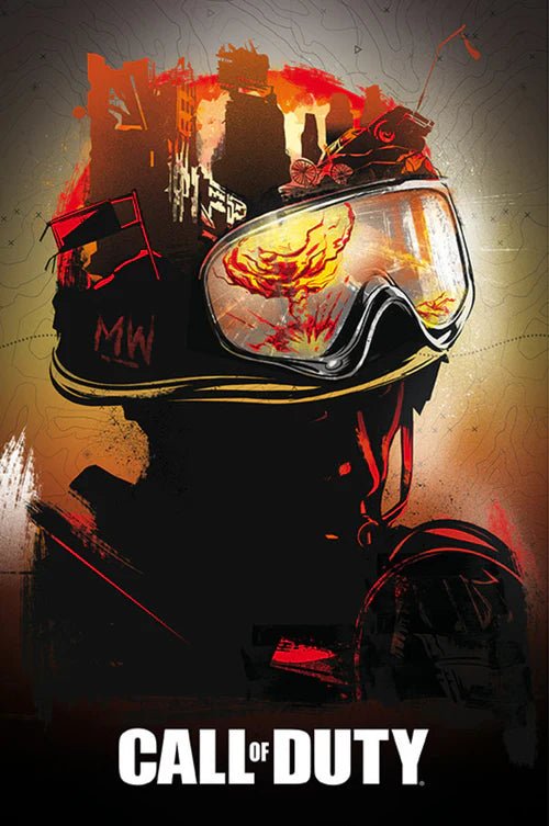 Call of Duty Plakat Grafitti - Supernerds