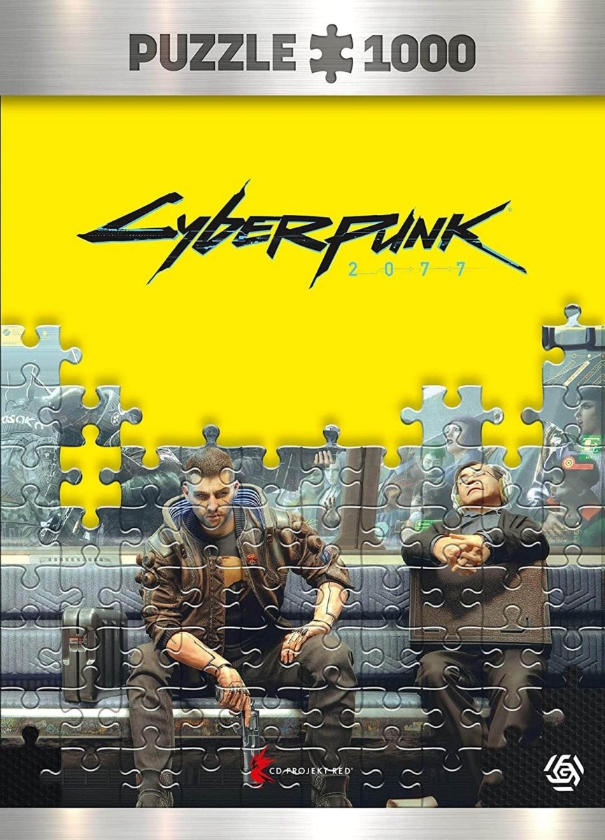 Cyberpunk 2077 Puslespill Metro 1000 brikker - Supernerds
