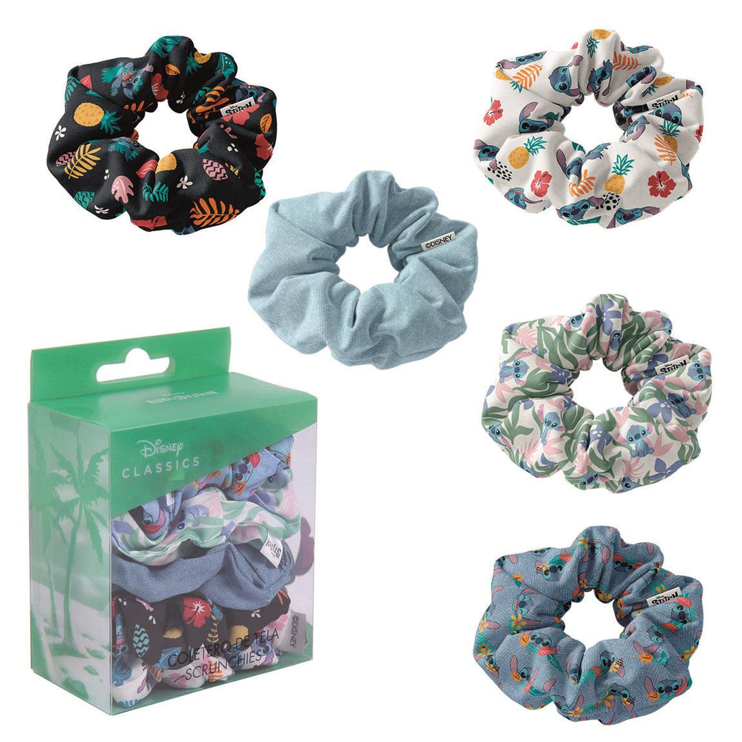 Disney Hårstrikk Scrunchie 5-pk - Supernerds