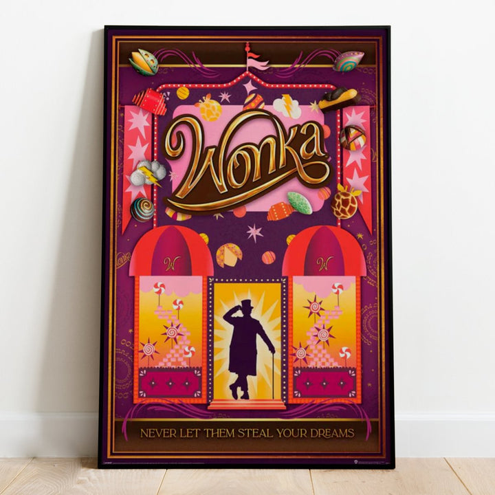 Disney's Charlie og Sjokoladefabrikken Plakat Willy Wonka - Supernerds
