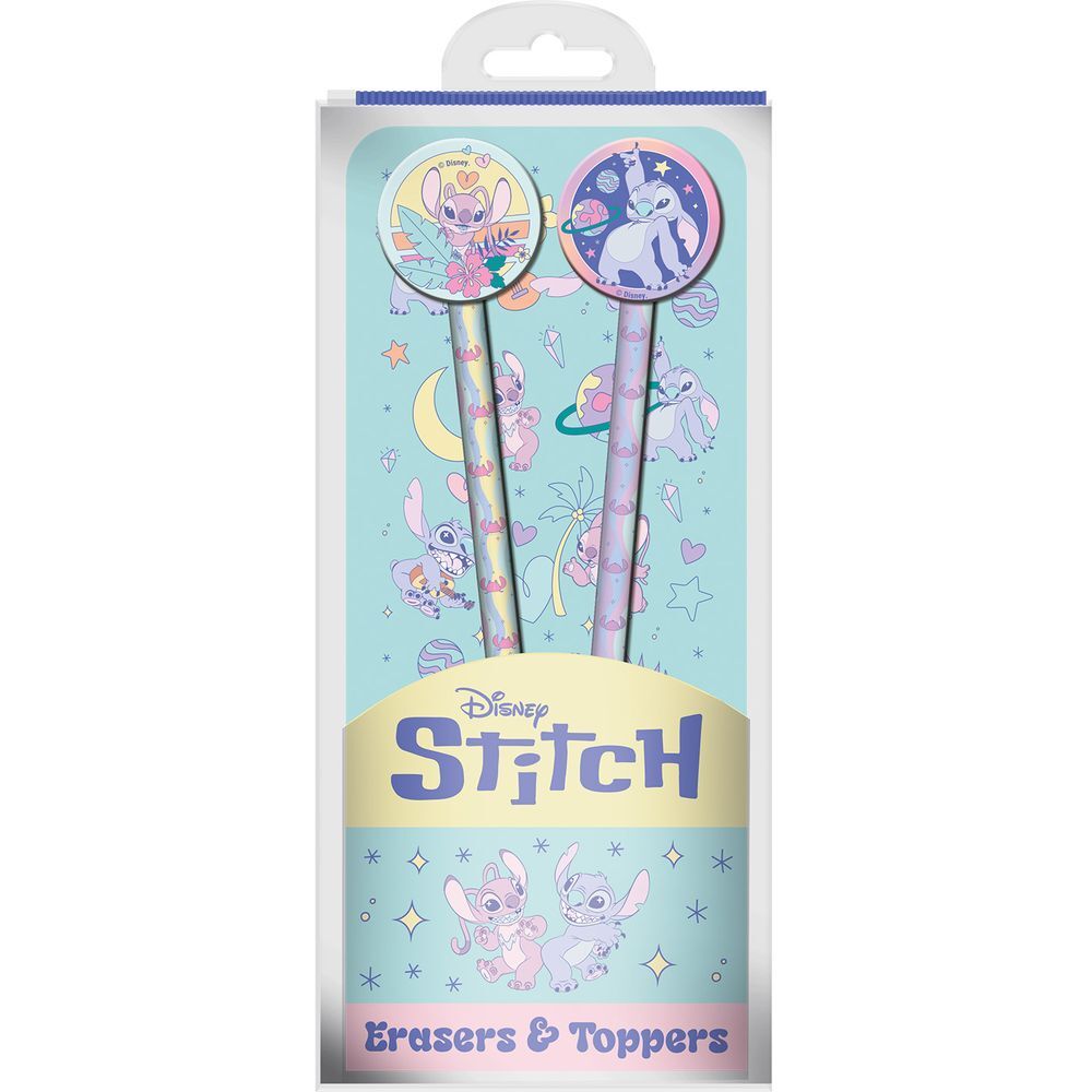 Disney's Lilo and Stitch Blyant og Viskelær 2 - pk - Supernerds
