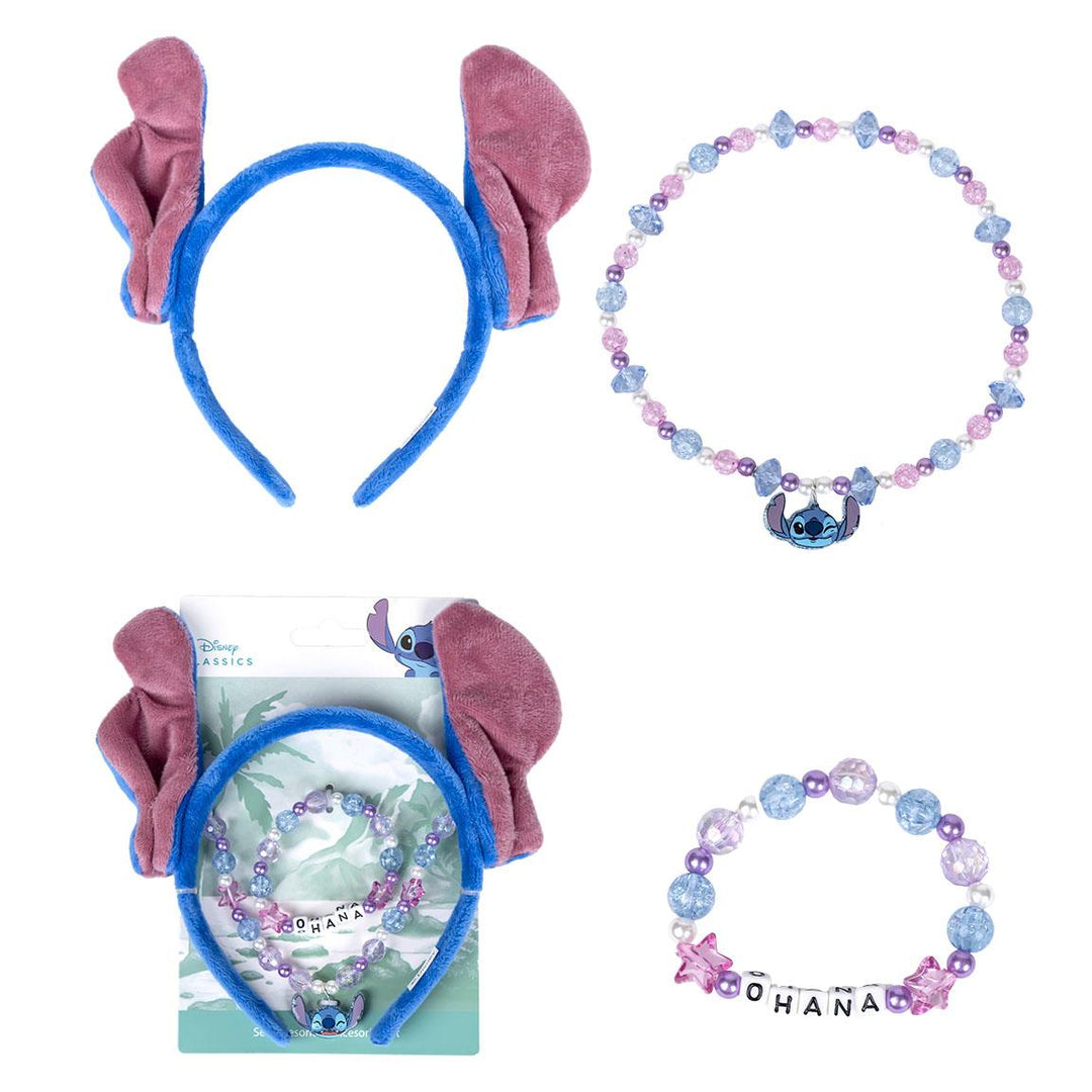 Disney's Lilo and Stitch Hårbøyle, Smykke og Armbånd 3-pk - Supernerds