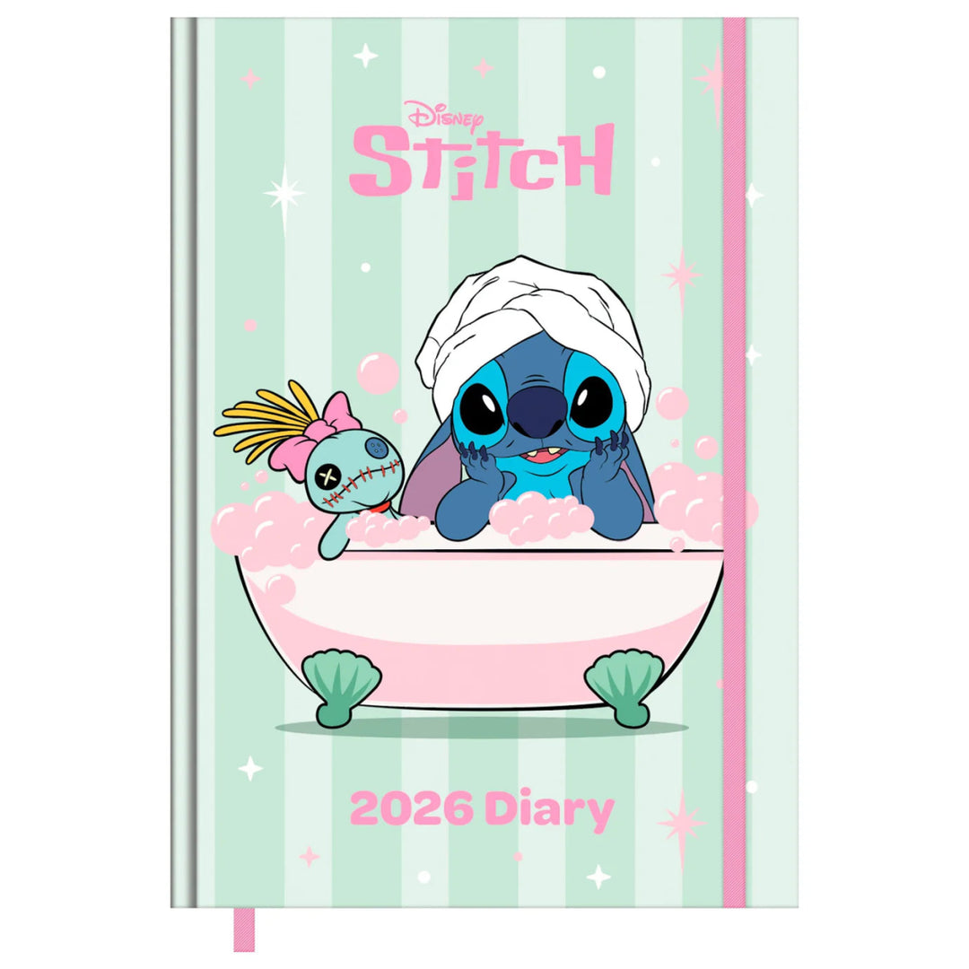 Disney's Lilo and Stitch Notatbok A5 2026 Dagbok - Supernerds