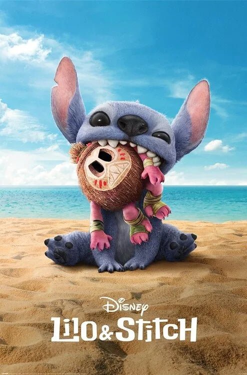 Disney's Lilo and Stitch Plakat Beach - Supernerds