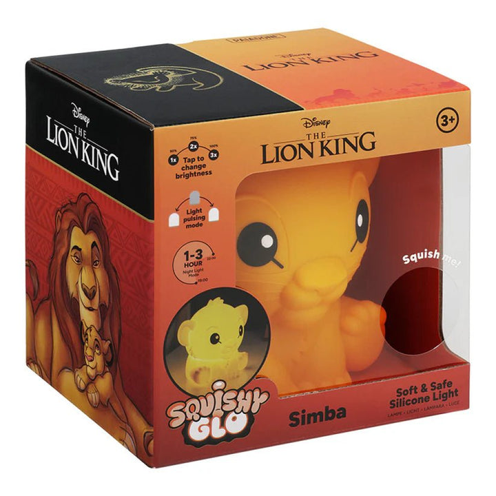 Disney's Løvenes Konge Lampe Simba Squishy - Supernerds