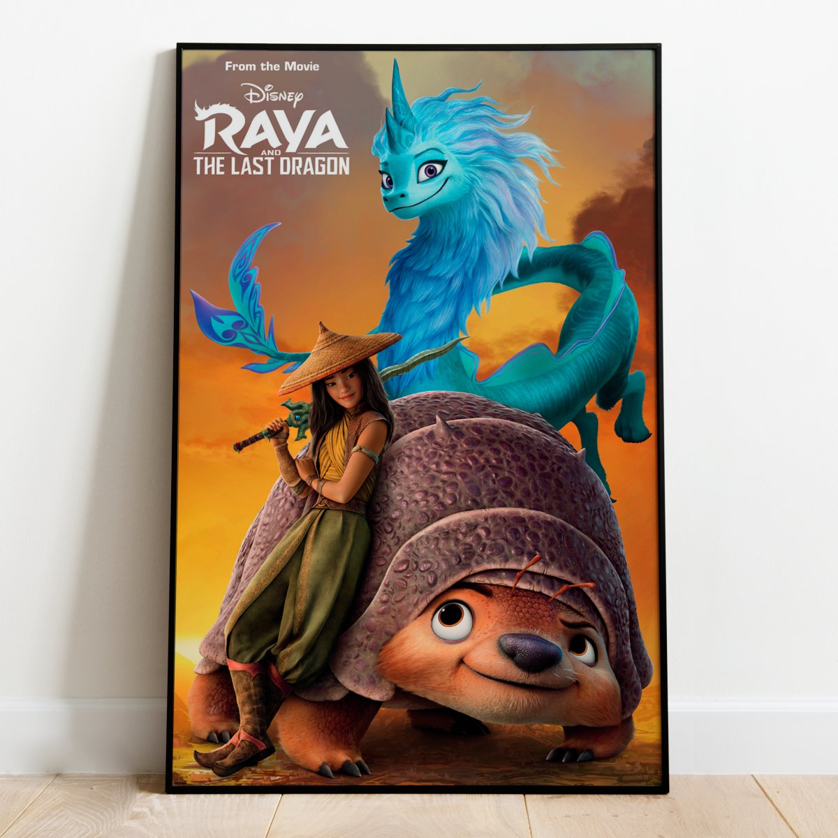 Raya And The Last Dragon Plakat Sunset | Supernerds | Norsk Nettbutikk