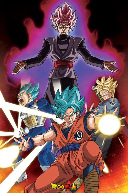 Dragon Ball Super Plakat Goku Black - Supernerds