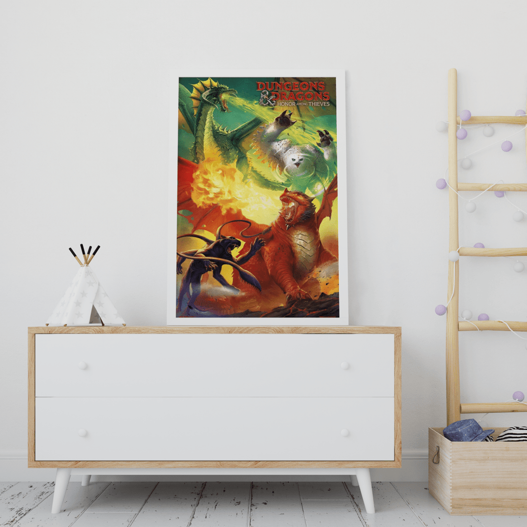 Dungeons and Dragons Plakat Honor Among Thieves - Supernerds