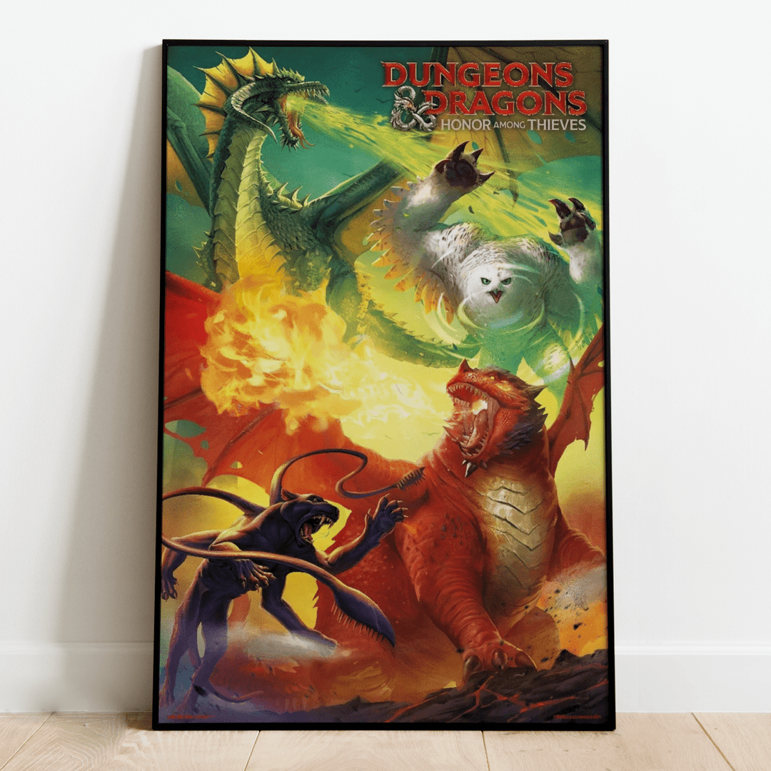 Dungeons and Dragons Plakat Honor Among Thieves - Supernerds