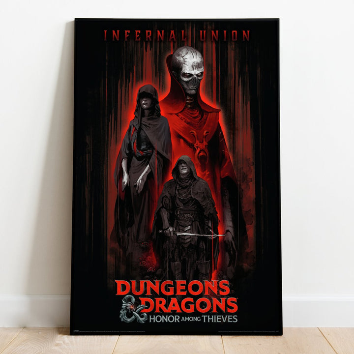 Dungeons and Dragons Plakat Infernal Union - Supernerds