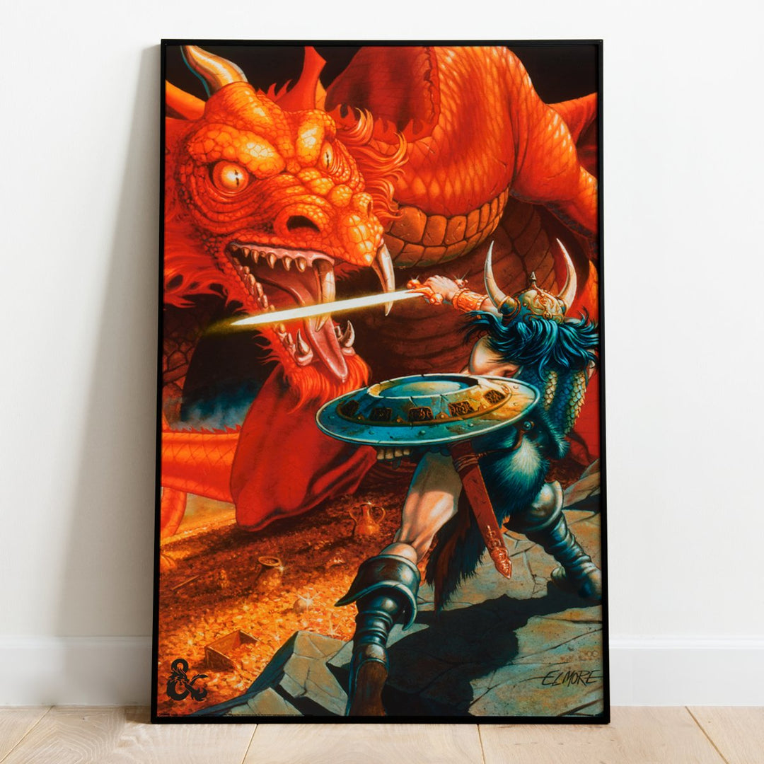 Dungeons and Dragons Plakat Red Dragon - Supernerds