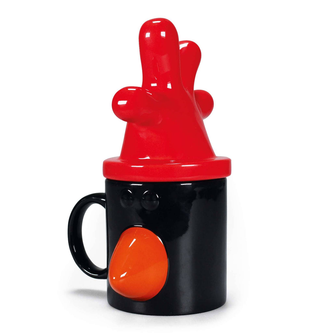 Wallace & Gromit Formet Kopp med Lokk Feathers McGraw - Supernerds