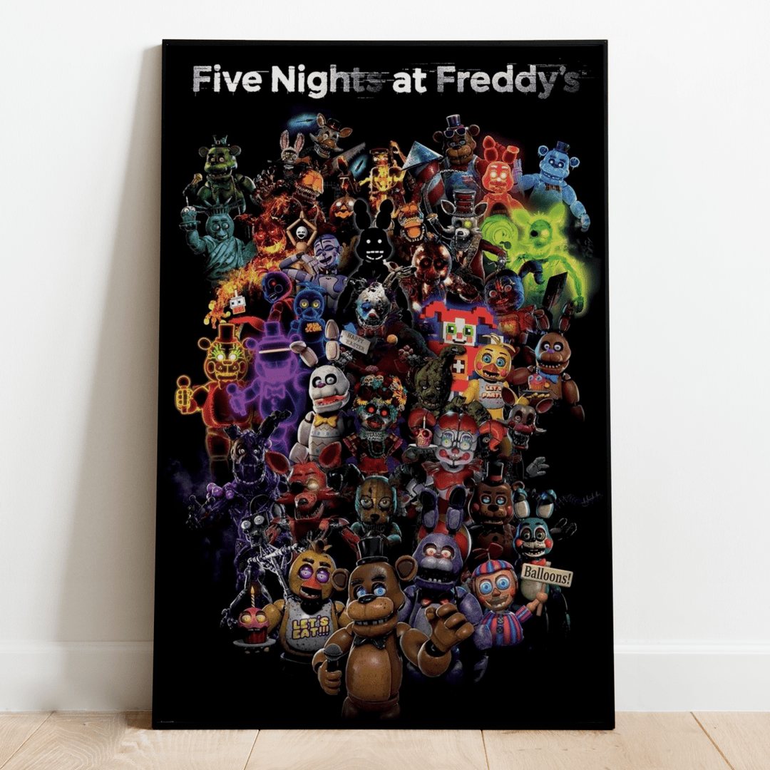 Five Nights at Freddys Plakat Collage - Supernerds