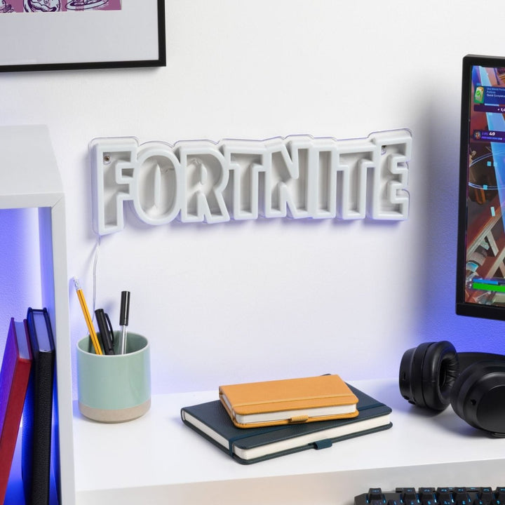 Fortnite Lampe Neon Logo - Supernerds