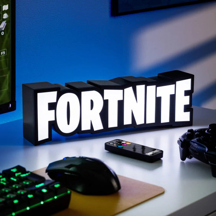 Fortnite Logo Lampe RGB - Supernerds