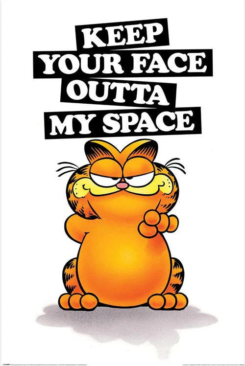 Garfield Plakat - Supernerds