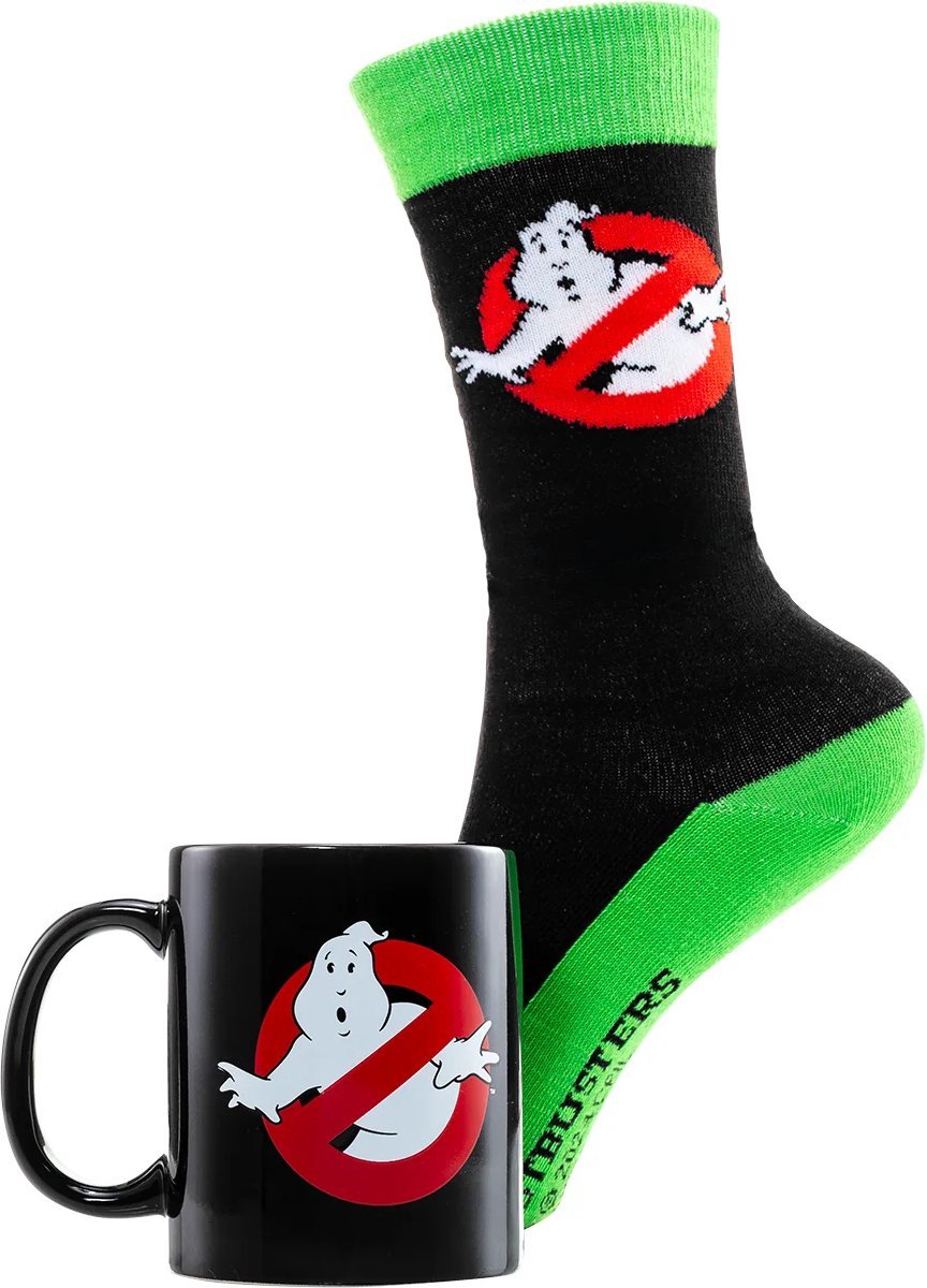 Ghost Busters Gavesett Sokker og Kopp - Supernerds