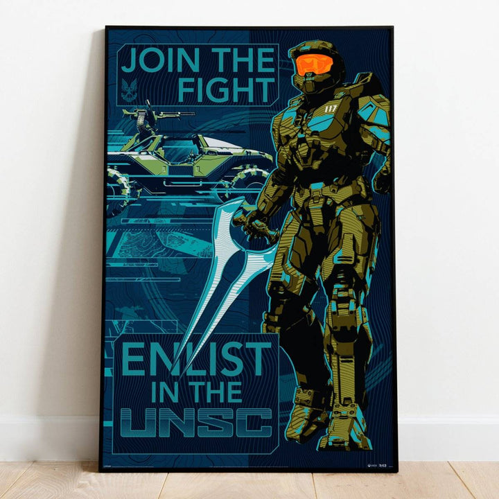 Halo Plakat Join The Fight - Supernerds