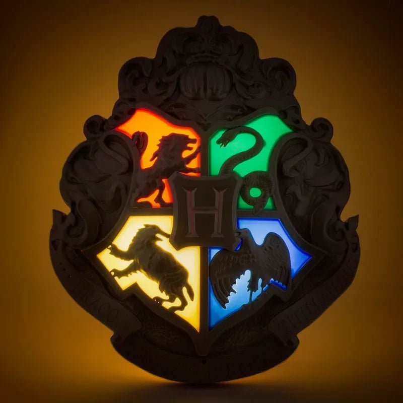 Harry Potter Crest Lampe Fjernstyrt - Supernerds