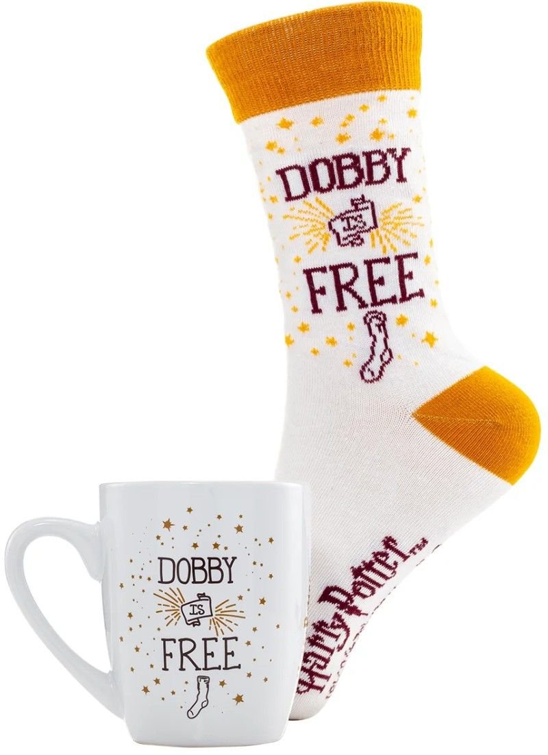 Harry Potter Dobby Gavesett Sokker og Kopp - Supernerds