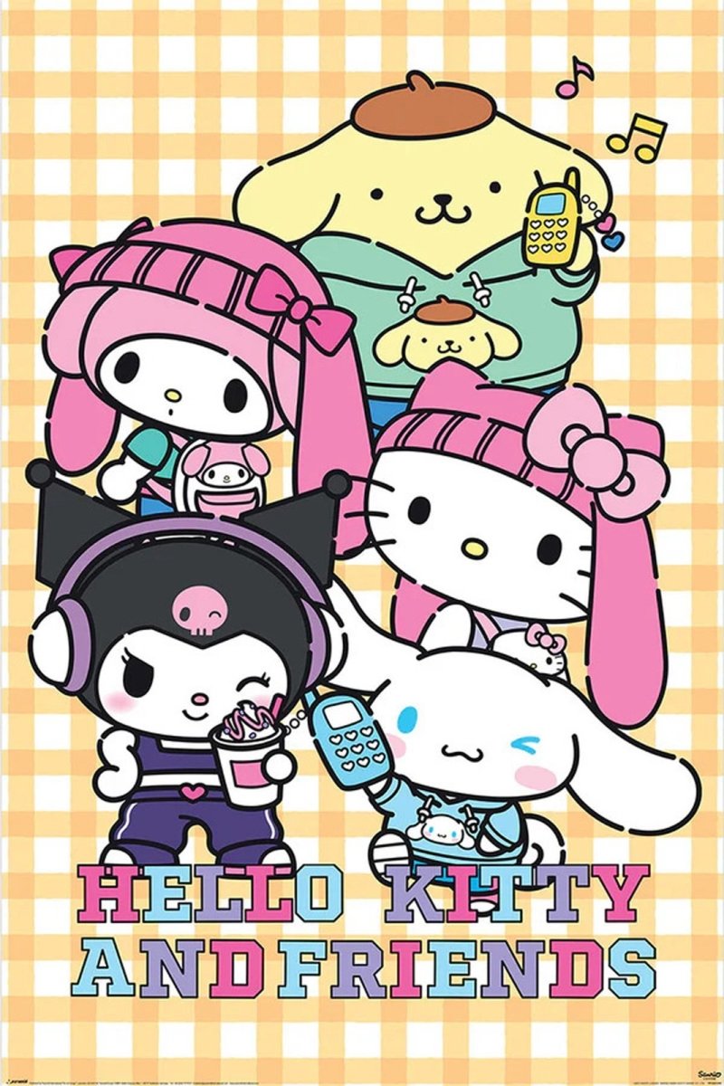 Hello Kitty Plakat Sanrio Pop - Supernerds