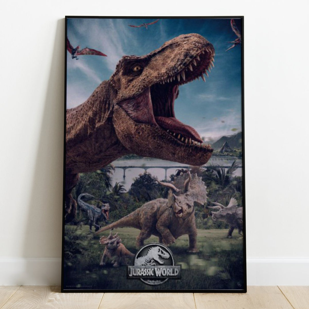 Jurassic World Plakat World - Supernerds