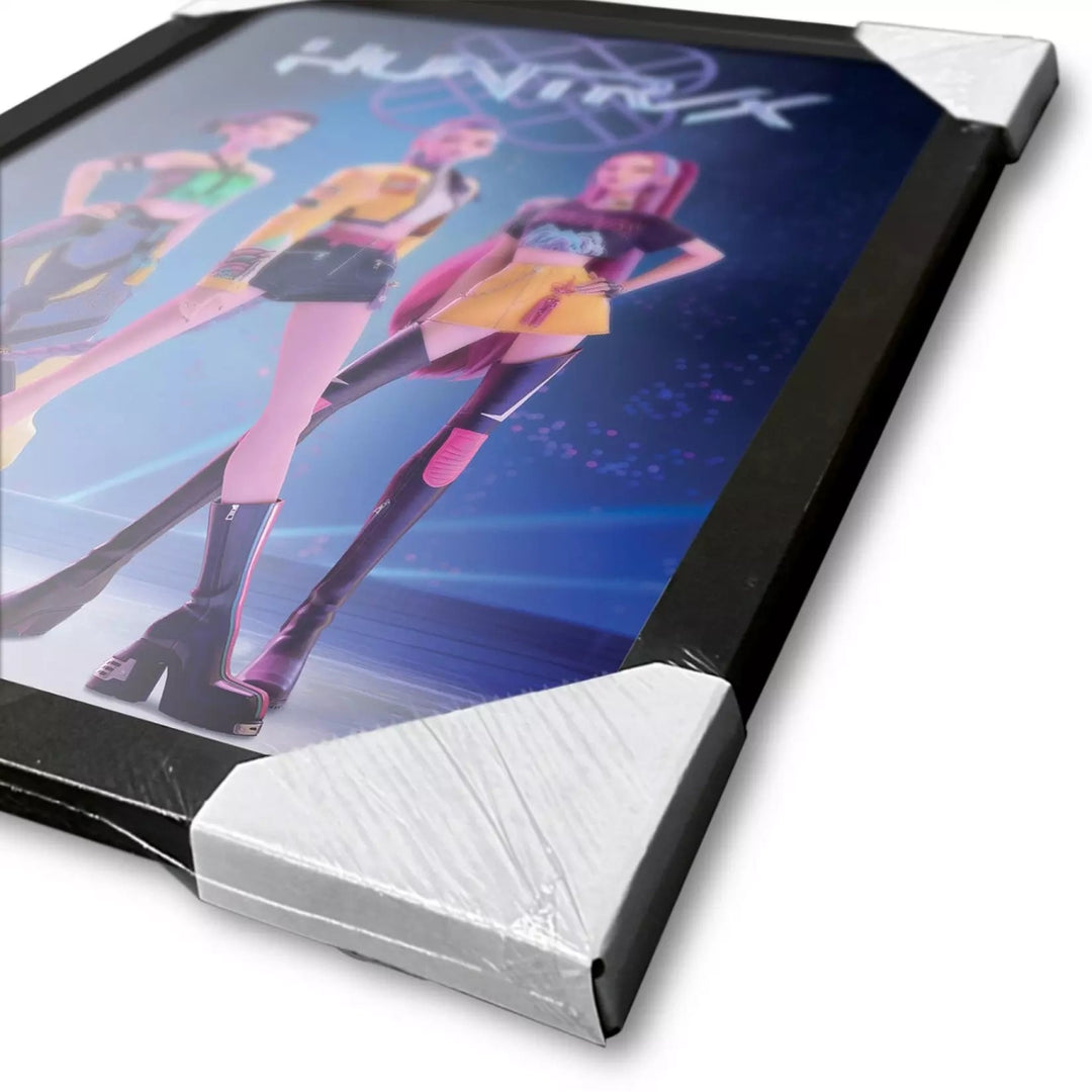 K - POP Demon Hunters Innrammet Bilde 30 x 40 cm Huntrix - Supernerds