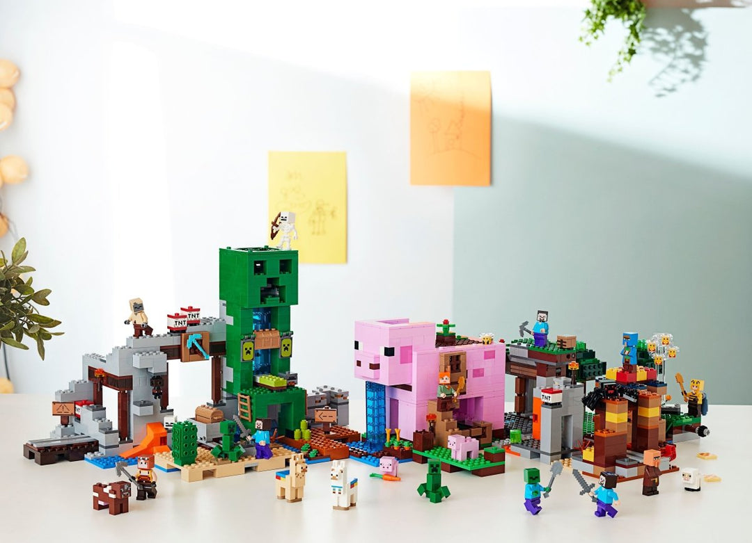 LEGO® Minecraft™ Den nedlagte gruven 21166 byggesett (248 deler) Toys