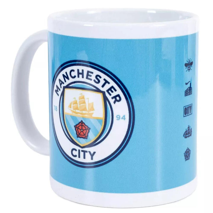 Manchester City Kopp Club Crest - Supernerds