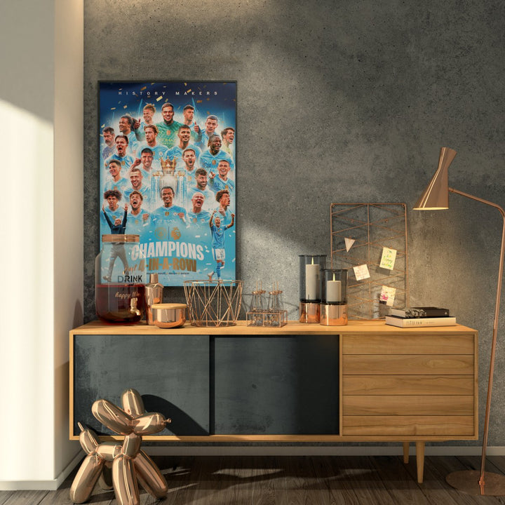 Manchester City Plakat History Makers - Supernerds