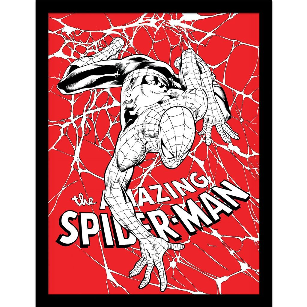 Marvel's Spider - Man Amazing Innrammet Bilde 30 x 40 cm - Supernerds