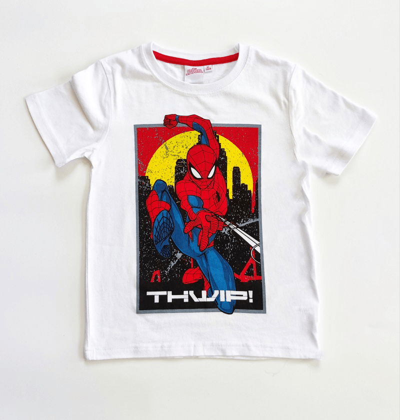 Marvel's Spider - Man T - skjorte Thwip! - Supernerds