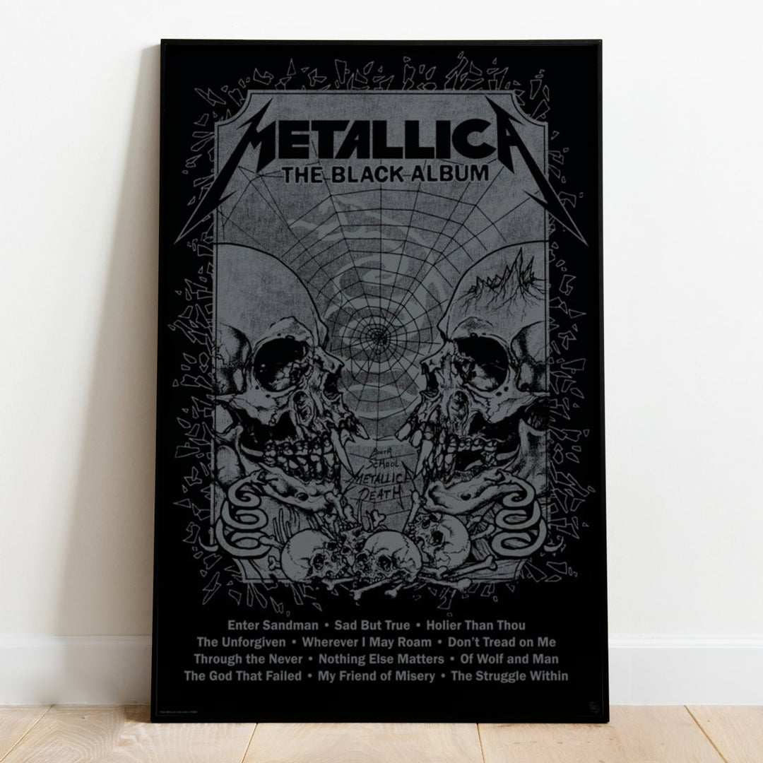 Metallica Plakat Black Album - Supernerds