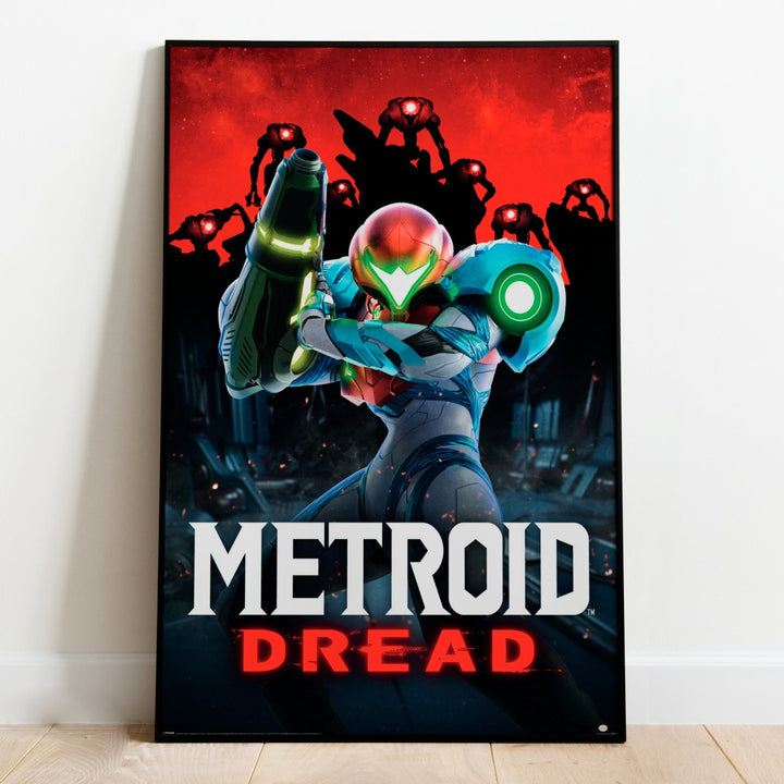 Metroid Plakat Dread Shadows - Supernerds