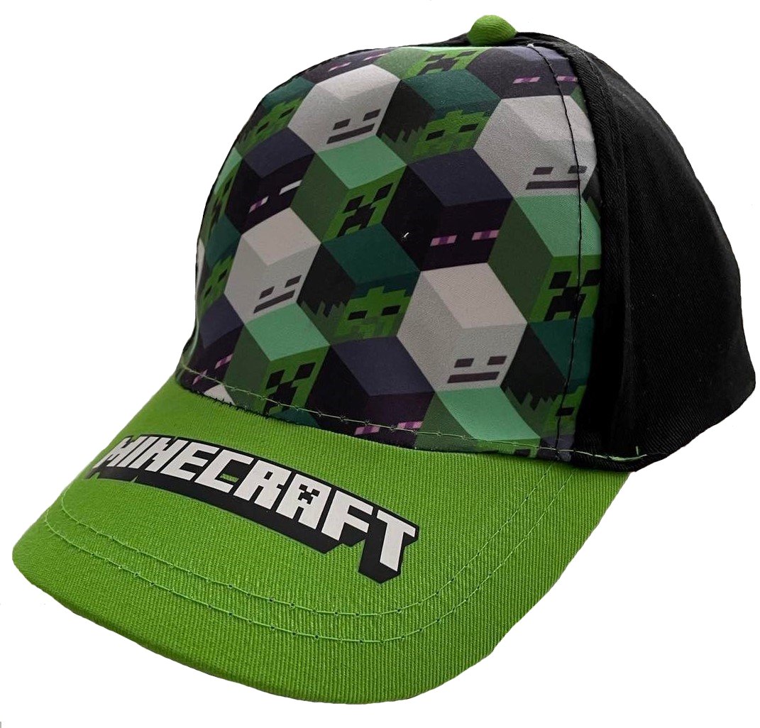 Minecraft Caps Monster Pattern | Supernerds | Norsk Nettbutikk